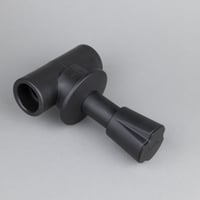 محبس داخلي - 25*3/4 مم - أسود/أسود