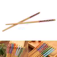 طقم هدايا اعواد الطعام بامبو الياباني