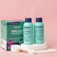 كريم تشقير انرجي كوزمتكس لشعر الوجه والجسم - 1 عبو...