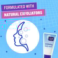 غسول يومي لتقشير البشرة كلين اند كلير - 150 مل