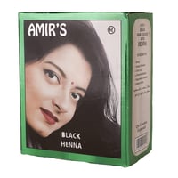صبغة شعر حناء أمير أسود - 60 جرام