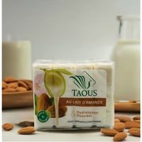 صابون الطاووس الأصلي بحليب اللوز - 125 جرام (4 عبو...