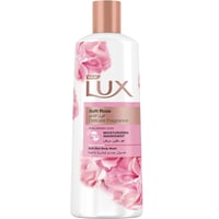 غسول الجسم لوكس الورد الناعم مع لوفة - 250 مل