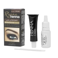 صبغة كريم حناء ريانا للحواجب بني طبيعي - 30 مل