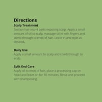 زيت ميلي اورجانيكس لتقوية الشعر بإكليل الجبل والنع...