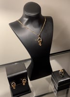 G-025 طقم ناعم تصميم ذهب بديل ذهب