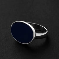 خاتم ملكي - كلاسيك كحلي