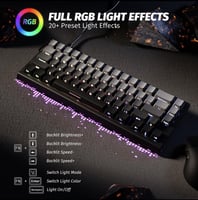 ATTACK SHARK X68 HE Rapid Trigger Keyboard Magneti...