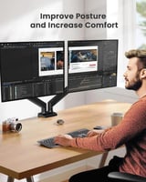 حامل شاشتين