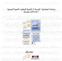 دراسات اجتماعية - الوحدة ٣- التنمية الوطنيه- التنم...