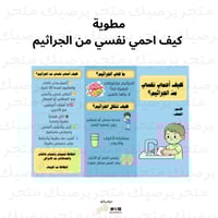 كيف احمي نفسي من الجراثيم نمط ولد