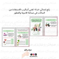 رابع ابتدائي- ف/١- لغتي أساليب الاستفادة من النبات...