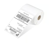 . ورق بوليصه الشحن شدة 5 رول الرول 500 ستيكر مقاس1...