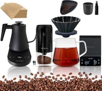 مجموعه الباريستا من ميبرو غلايه ومطحنه كهربائيه