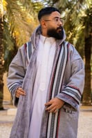 فروه شتوي رجالي مع قبعه