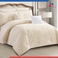 مفرش دونتيلا جاكار نفرين من 8 قطع