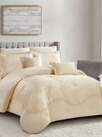 مفرش دونتيلا جاكار نفرين من 8 قطع