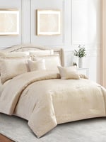 مفرش دونتيلا جاكار نفرين من 8 قطع