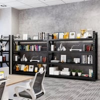 استاند رفوف مستودع 200*200*60 لون اسود 300 كيلو تح...