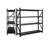 استاند رفوف مستودع 200*200*60 لون اسود 300 كيلو تح...