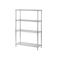 رفوف مطبخ كروم سلكية 137*90*35 سم