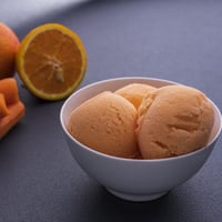 جيلاتو الجزر بالبرتقال