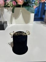 بروش اسمين مع الكرستال