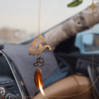 تعليقة شكل الخيل مفرغ