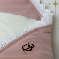 بروش الأسم مع الكرستال أو اللؤلؤ