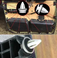 كلبسات ديكورات السيارة 10 قطع