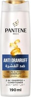 شامبو برو في ضد القشرة 2 في 1 من بانتين، 190 مل