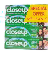 كلوس اب معجون اسنان جل تريبل فريش لنفس منعش لمدة 1...