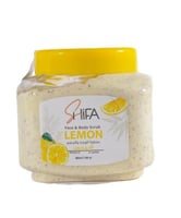 مقشر للوجه والجسم بالليمون من شفا - 300 مل