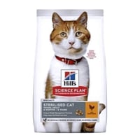 هيلز طعام جاف للقطط المعقمة بنكهة الدجاج 10KG