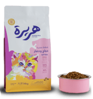 هريرة طعام جاف للقطط الصغيرة بنكهة الدجاج 1.5KG