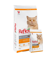 ريفليكس طعام جاف بالدجاج والأرز 15KG