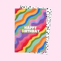 Happy Birthday - Rainbow