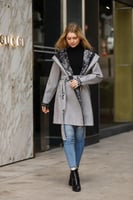 جاكيت ديور رمادي