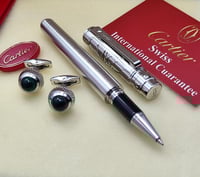 طقم قلم وكبك كارتير