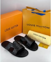 سليبر لويس فيتون رجالي اسود