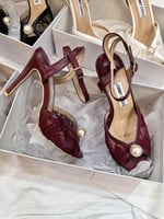 كعب جيمي تشو دانتيل