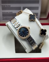 ساعه فندي مع الاسواره والخاتم