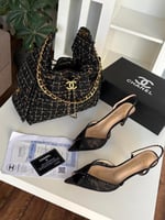 طقم شانيل اسود