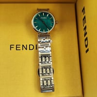 ساعه فندي بدون كرستال