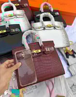 شنطه بيركن هرمز لوقو ذهبي هاي كوالتي مقاس30