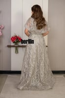 فستان سهرة طويل "سديم" الفاخر - إطلالة ملكية بتطري...