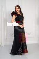 فستان سهرة طويل ملكي بتصميم روماني