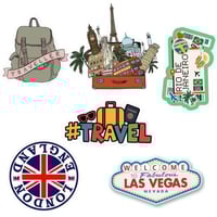 ستيكرات لشنطة السفر7