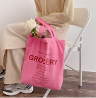 شنطة قماش بلونين