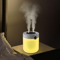 جهاز ترطيب الهواء بالرذاذ النانوي مع مصباح ليلي HM...